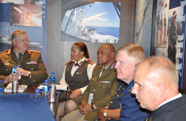 New York National Guard Leaders Meet With South African Counterparts