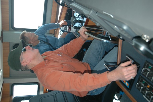 Veteran with Ship Captain