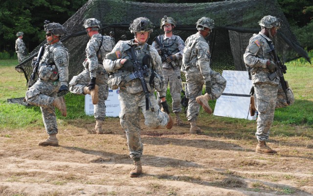 Spartans earn Expert Infantryman Badge