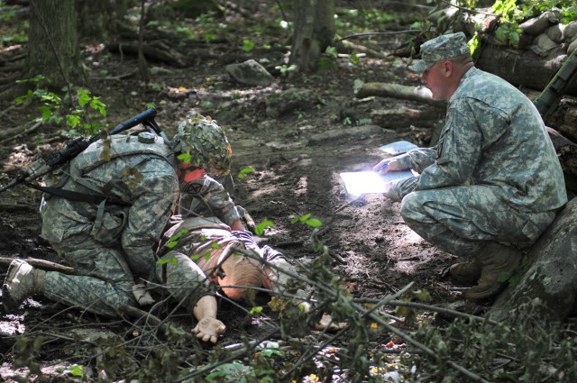 Spartans earn Expert Infantryman Badge