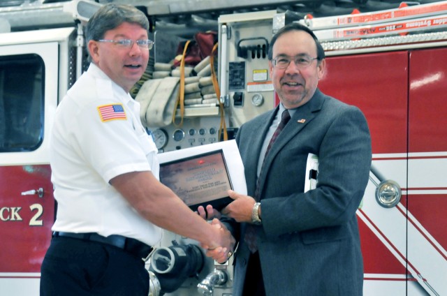 Fort Drum fire department wins top CRM award