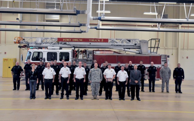 Fort Drum fire department wins top CRM award