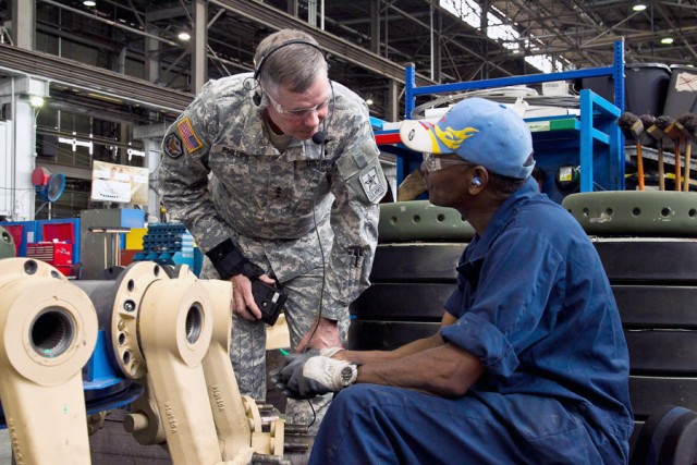 Phillips visits Anniston Army Depot, tenant organizations