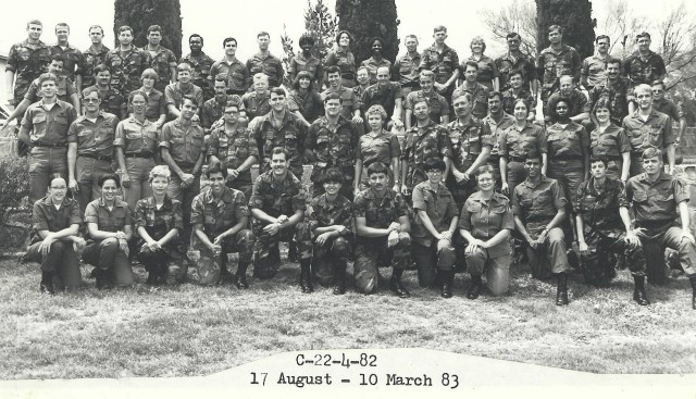 MI Officer Advanced Course, C-22-4-82, 17 August 1982-10 March 1983,
