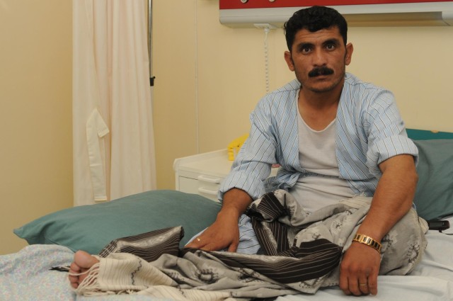 Inside an Afghan security forces' hospital