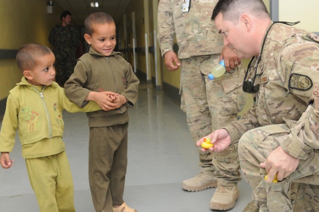 Inside an Afghan security forces' hospital