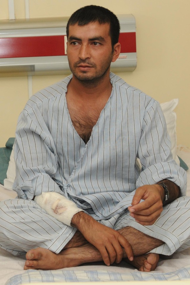 Inside an Afghan security forces' hospital
