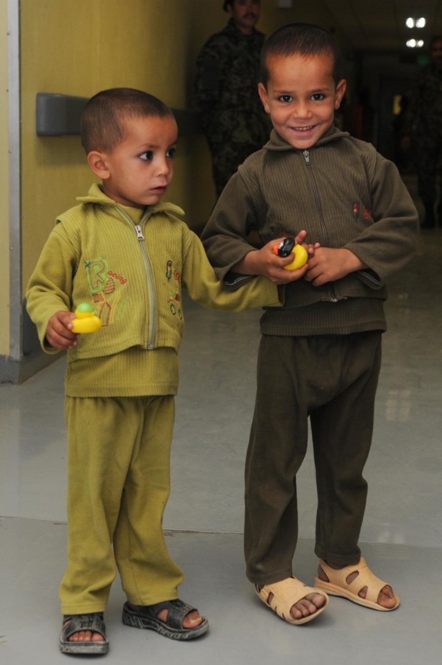 Inside an Afghan security forces' hospital