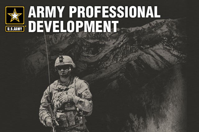 Army Professional Development graphic