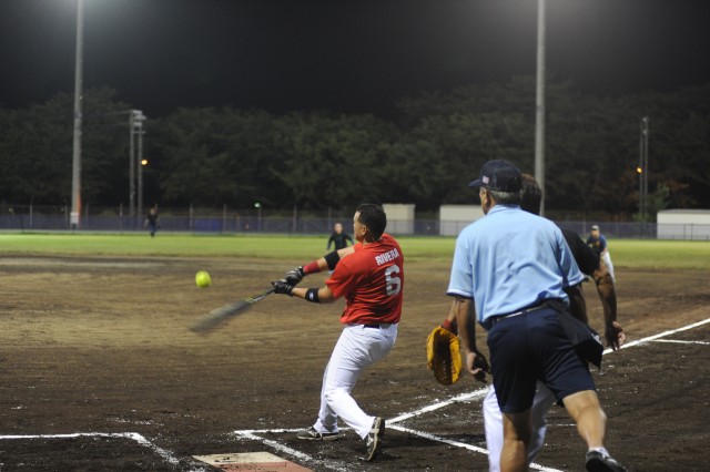 Special Troops Battalion Warriors take home trophy in intramural softball championship