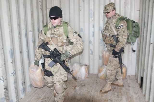 Walking the 'lonely walk.' Who is EOD?