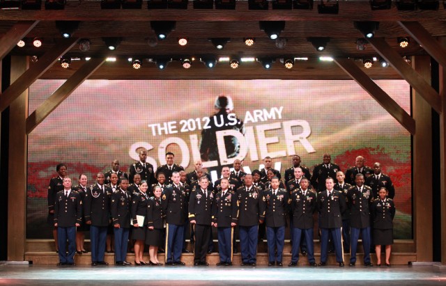 Cast and crew of the U.S. Army Soldier Show