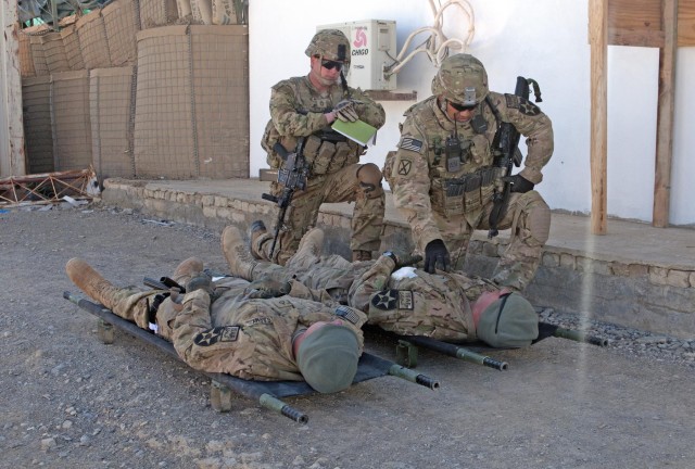 Unit readiness exercise prepares medics to save lives