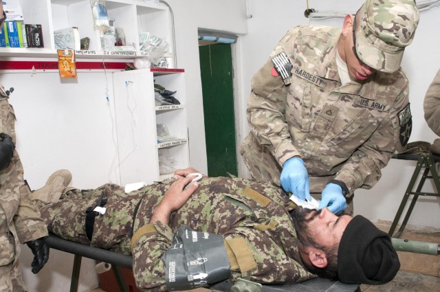 Unit readiness exercise prepares medics to save lives