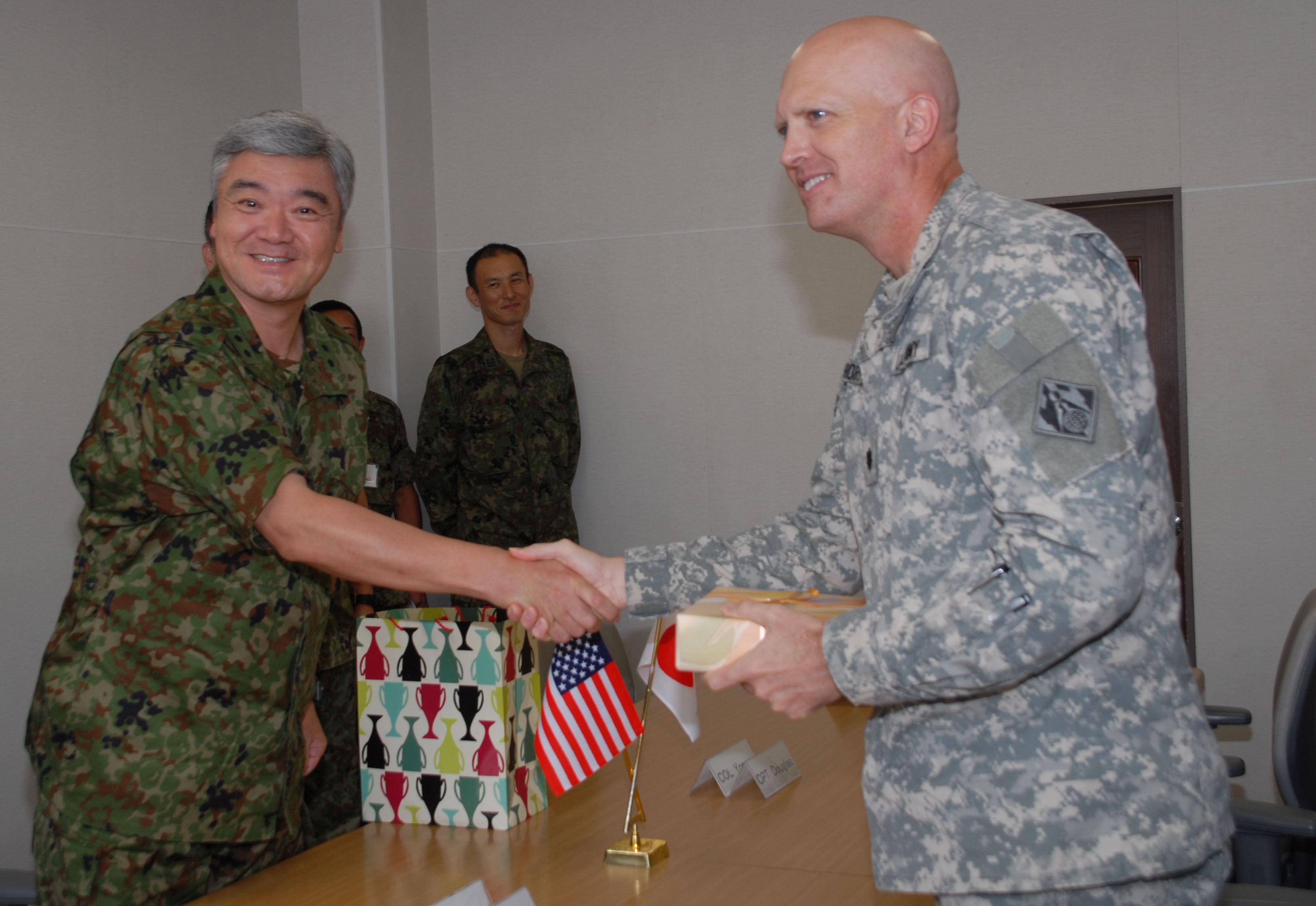 Japan Ground Self-Defense Force school hosts bilateral exchange with ...