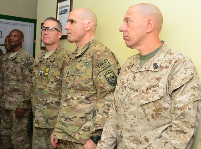 USFOR-A Senior Enlisted Tour the DFIP