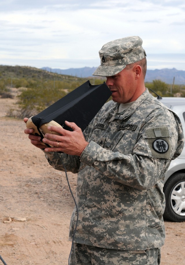 Military police Soldiers train with