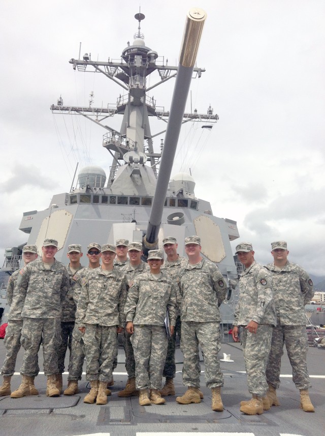 SATCON Trades Land for Water; tours Navy Ship