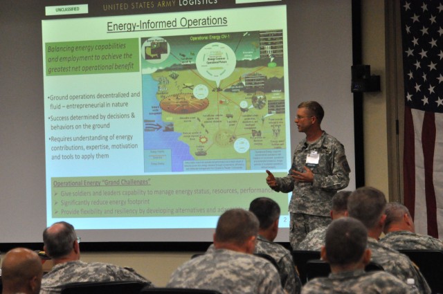 Operational energy forum increases awareness, promotes flexibility and resilience