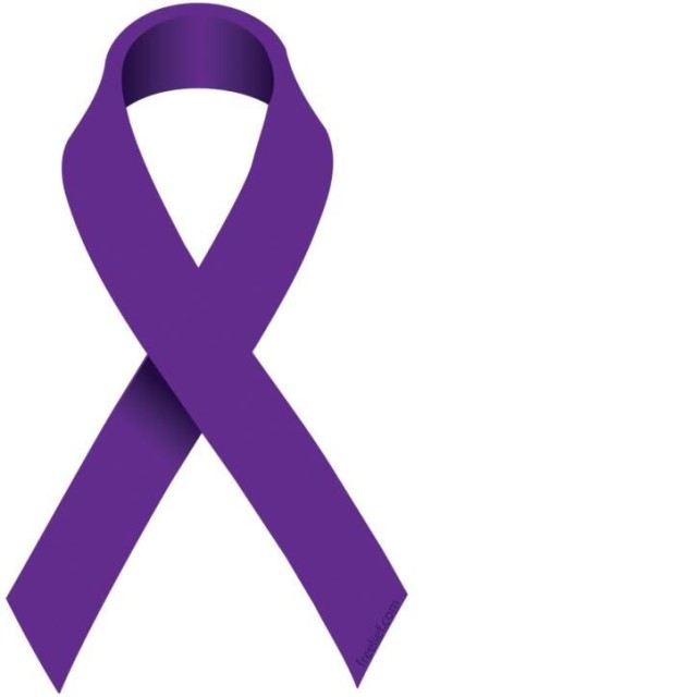 Purple Ribbon 1