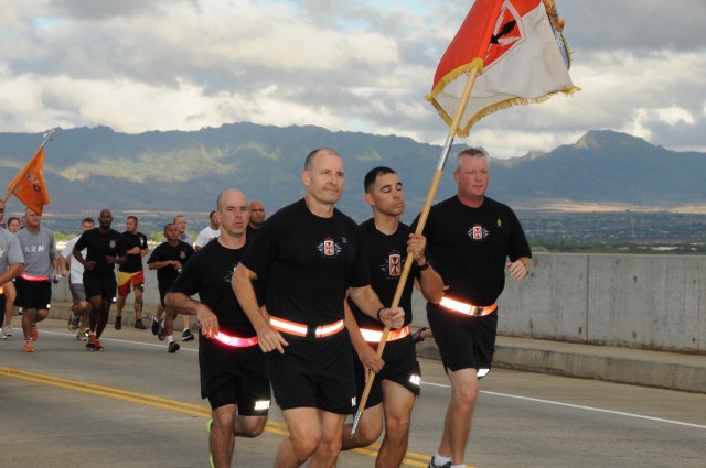516th Signal Brigade maxes participation in Remembrance Run