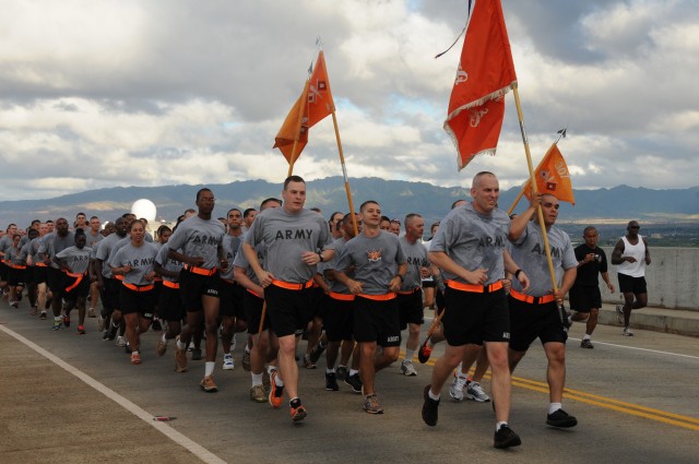 516th Signaleers run in 