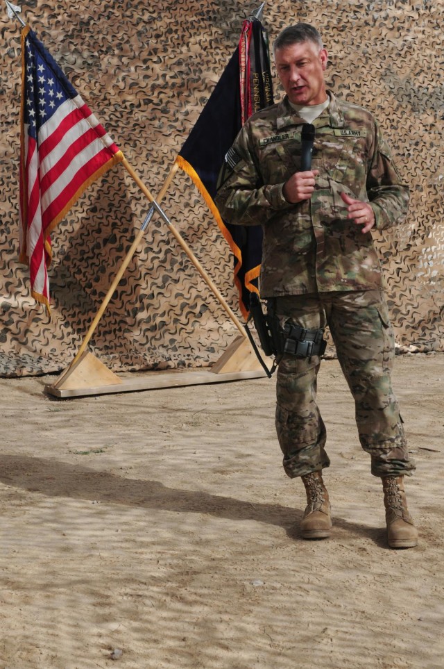 Sergeant Major of the Army visits soldiers in Afghan hotspot
