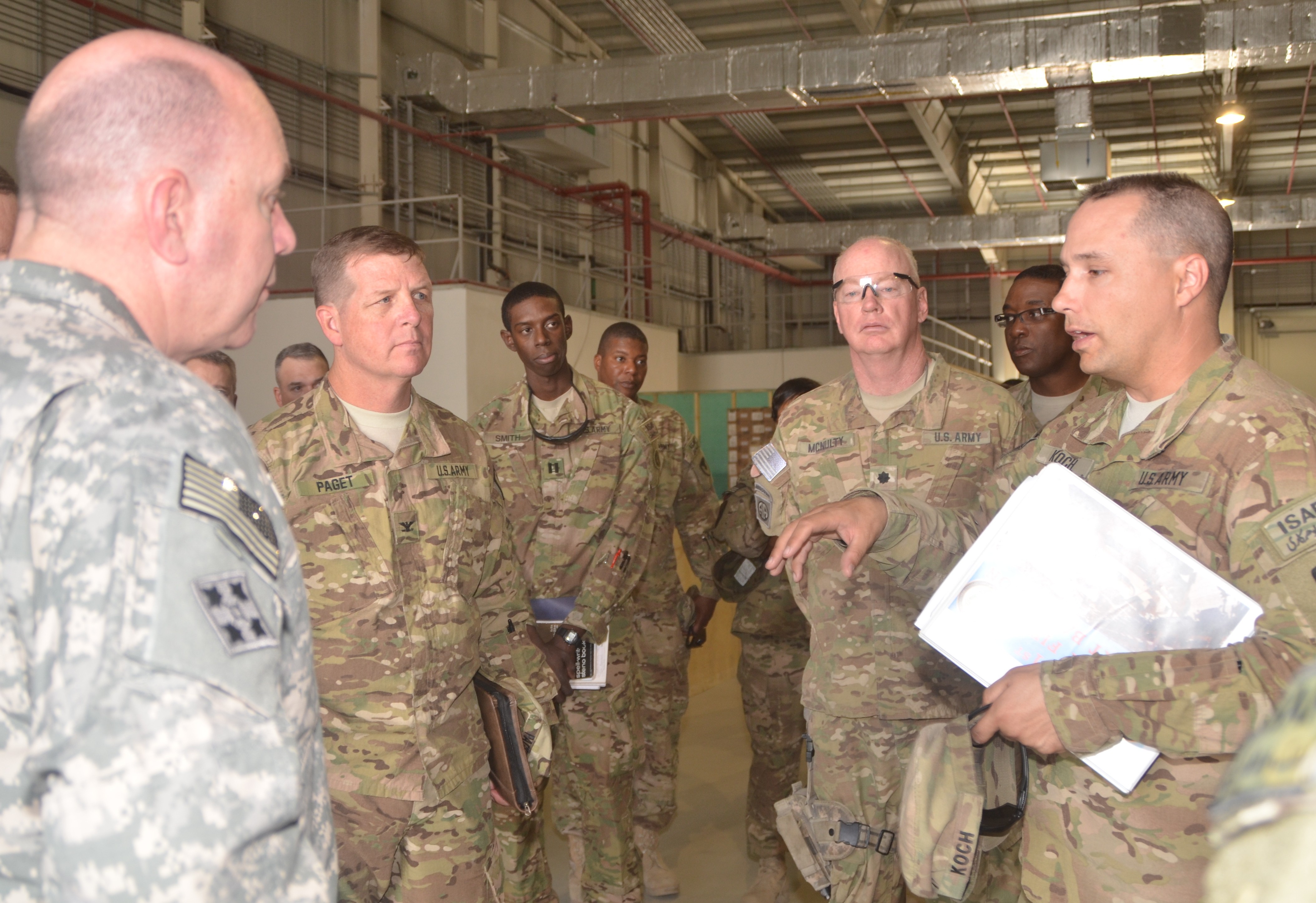 Sddc Cg's Visit To 401st Afsb Confirms Partnership 