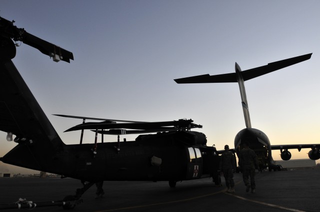 25th CAB loads helicopters on planes