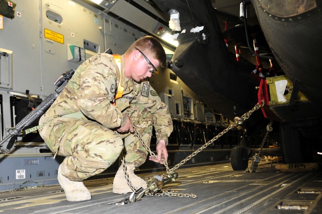 25th CAB loads helicopters on planes