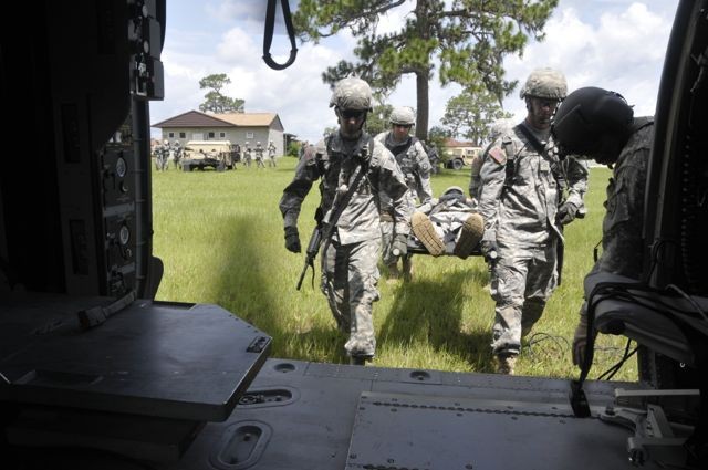 Guard helps Reserve MPs create realistic life-saving training