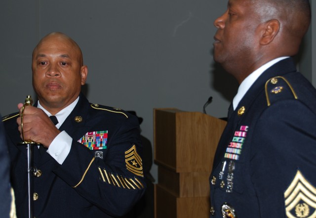 Emotional retirement, change of responsibility for Joint Command's Army Senior Enlisted Leader
