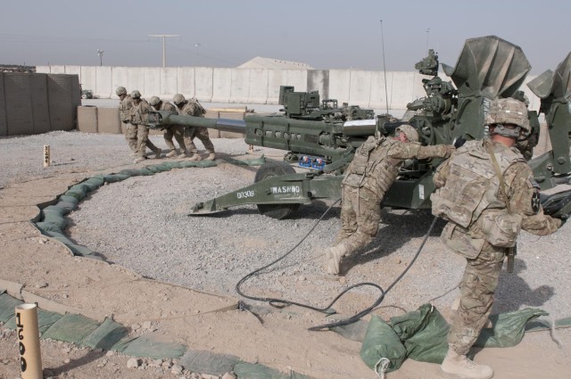 Position the gun