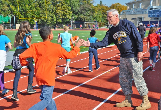 Teaming up to encourage healthy eating, physical fitness