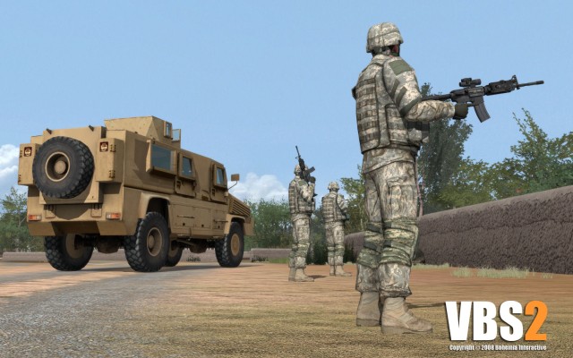 Fort Jackson training new Soldiers with Virtual Battlespace 2 simulator 1 of 7
