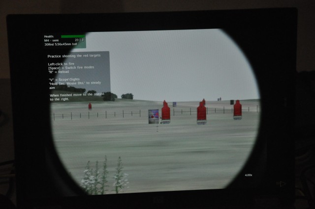 Fort Jackson training new Soldiers with Virtual Battlespace 2 simulator 7 of 7