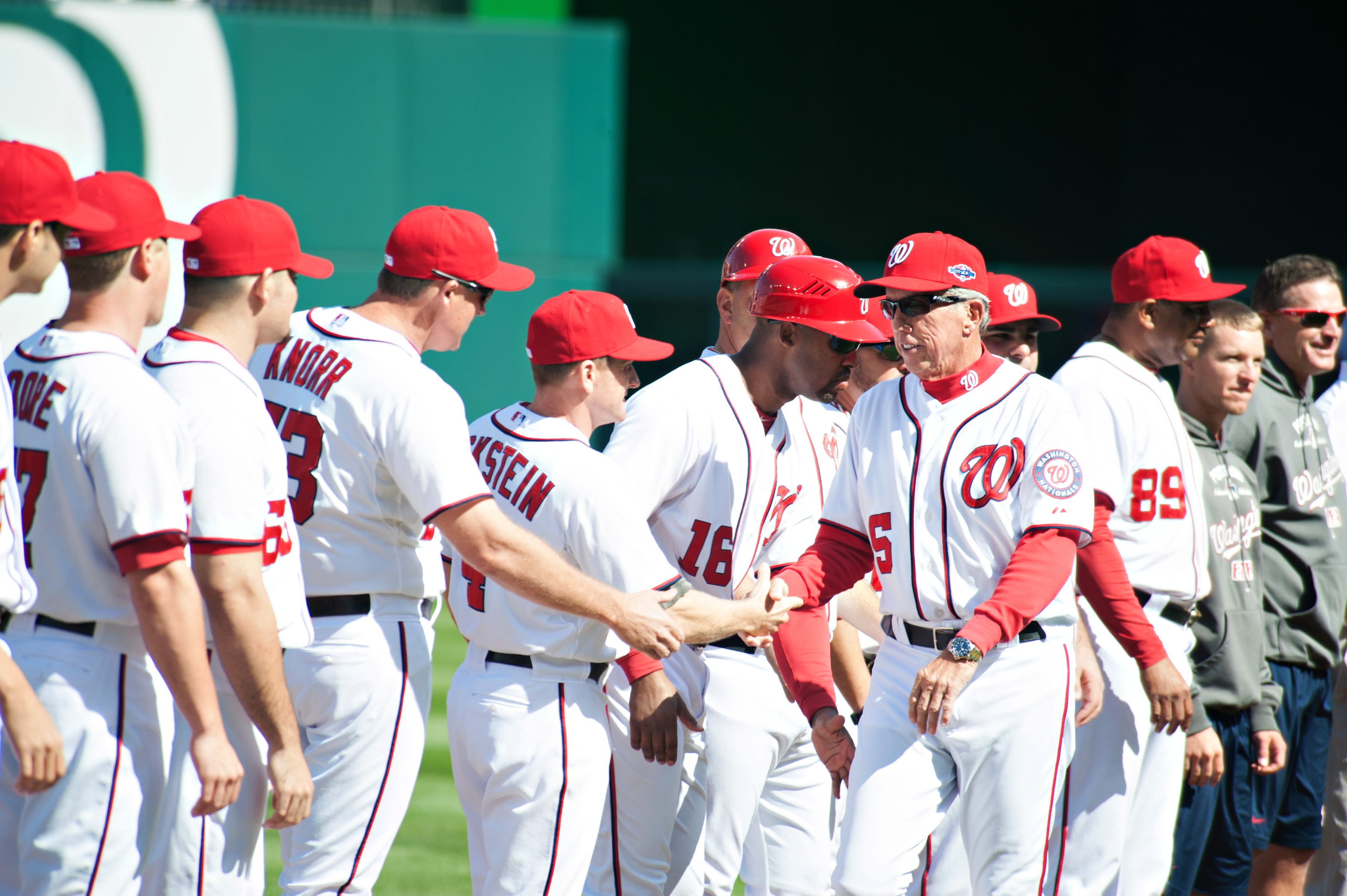 Washington Nationals welcome, honor Wounded Warriors, service members ...