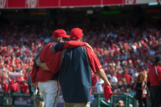 Washington Nationals welcome, honor Wounded Warriors, service members