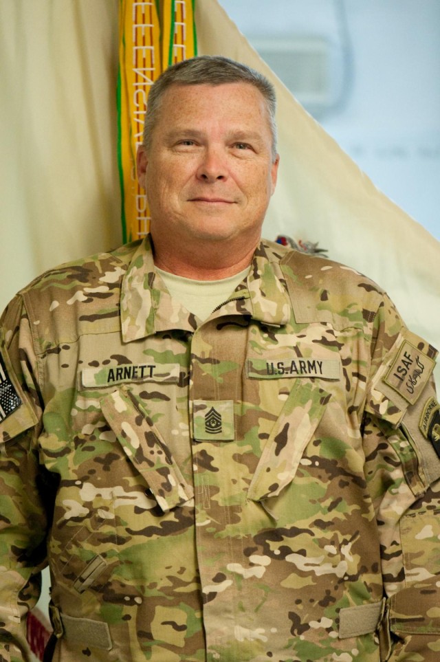 Why we serve: Command Sgt. Maj. Marion Arnett