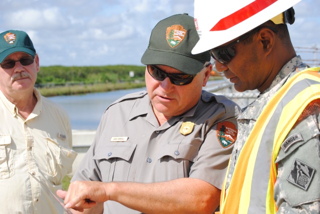 Lt. Gen. Bostick visits the Everglades