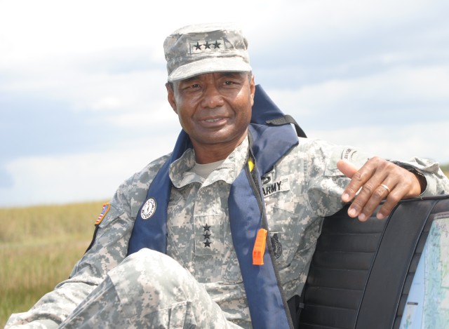 Lt. Gen. Bostick visits the Everglades