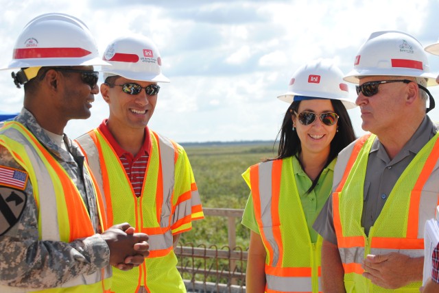 Lt. Gen. Bostick visits the Everglades