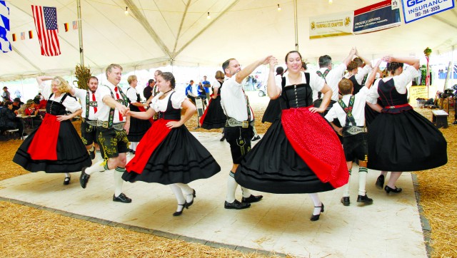 Oktoberfest Dancers at Belvoir