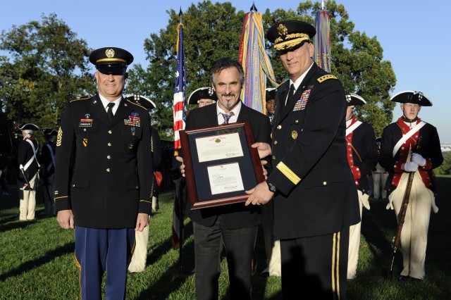 CSA Presents Outstanding Civilian Service Awards, Hosts Twilight Tattoo