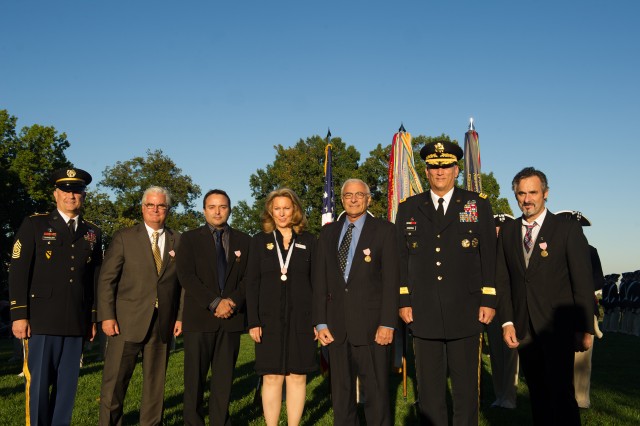 CSA Presents Outstanding Civilian Service Awards, Hosts Twilight Tattoo