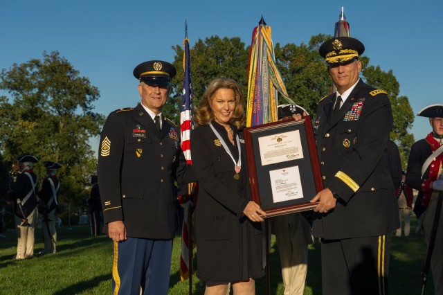 CSA Presents Outstanding Civilian Service Awards, Hosts Twilight Tattoo