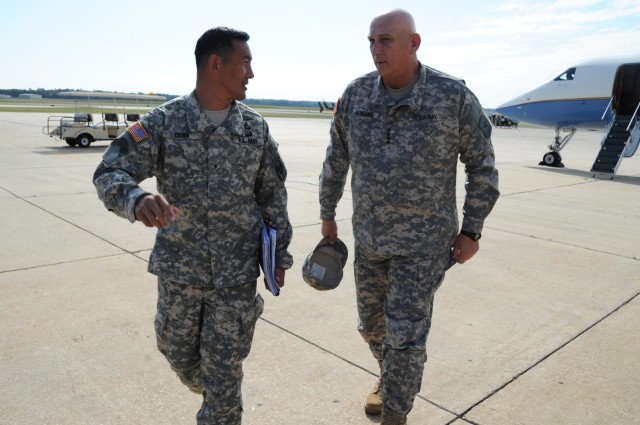 Odierno visits JRTC for Decisive Action rotation