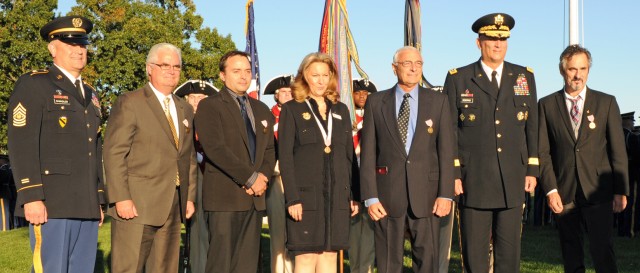 Civilians Receive Medals