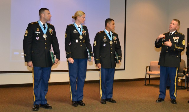 Sergeant Audie Murphy Club inductees say family members reason for success