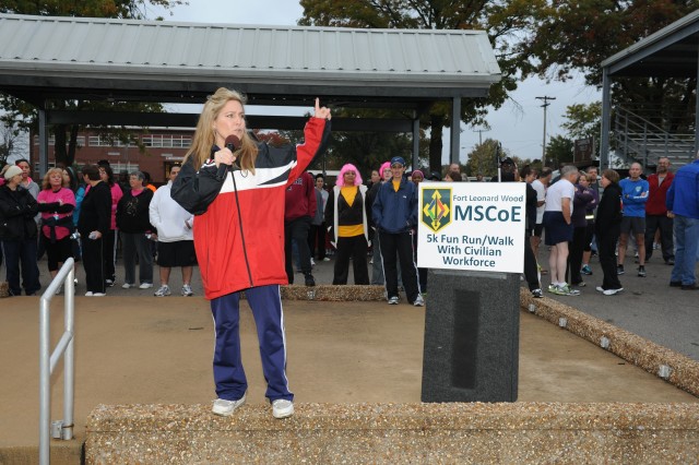 Army civilian workforce runs, walks for health
